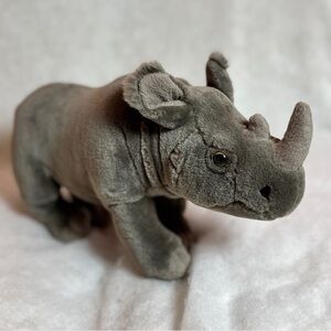 Ganz Webkinz Signature Plush Super Cute Gray Rhino